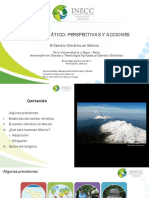 Cambio Climatico Perspectivas y Acciones