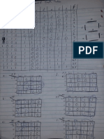 Seven segment display truth table and  SOP equations