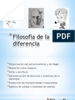 Filosofía de La Diferencia