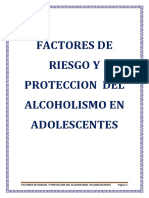 Factores de Riesgo y Proteccion Del Alcoholismo Grupo 2