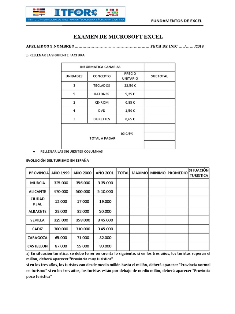 Logo y Fundamentos de Excel | PDF | Microsoft Excel | Informática y ...