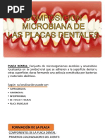 Composicion Microbiana de PLACA DENTAL