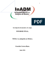 Unidad 3, Sesión 8, Actividad 1. Integración y Redacción Del Informe Final.