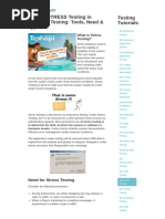 What Is STRESS Testing in Software Testing - Tools, Need & Types