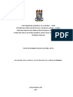 Spanglish - Nova Língua Novo Dialeto Ou Variação Híbrida (TCC Vicente - Versão Impressa)