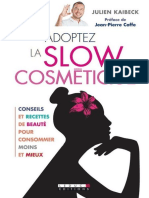 Adoptez La Slow Cosmetique (VIE - Julien Kaibeck