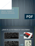 Diapositivas Falsificación de Sellos, Timbres y Marcas Oficiales