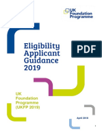 Eligibility Applicant Guidance UKFP 2019