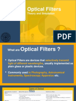 Optical Filters: Theory and Simulation