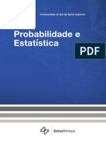 Probabilidade e Estatística - UNISUL PDF