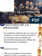 Historia de La Medicina