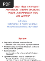 CS 61C: Great Ideas in Computer Architecture (Machine Structures)