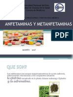 Anfetaminas y Metanfetaminas