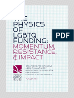 The Physics of LGBTQ Funding