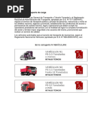 Reglamento Transporte de Carga
