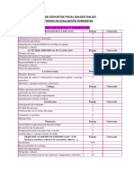 Parametros Area de Lengua y Literatura