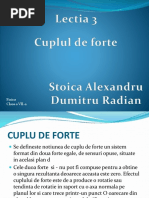 Cuplul de Forte Lectia 3