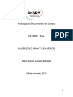 ACTIVIDAD 1. Integración y Redacción Del Informe Final.