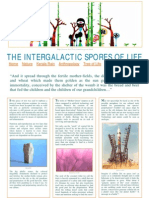 Intergalactic Spores of Life