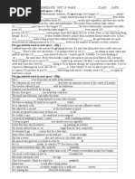 Test Upstream Upper Intermediate Unit 10