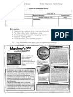 Prueba de Comprension