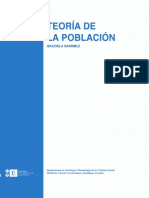 Teoria de La Poblacion Graciela Sarrible