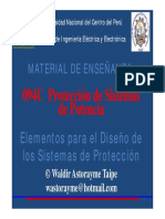 Unidad 3 - Elementos para El Diseño de Los Sistemas de Protección