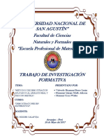 iNVESTIGACION FORMATIVA sECUENCIA DE PASOS