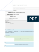 Examen Final Formulacion y Evaluacion de Proyectos