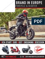 KYMCO 2018 OnRoad Brochure