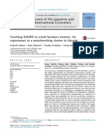 Teaching KAIZEN To Small Business Owners An e 2014 Journal of The Japanese
