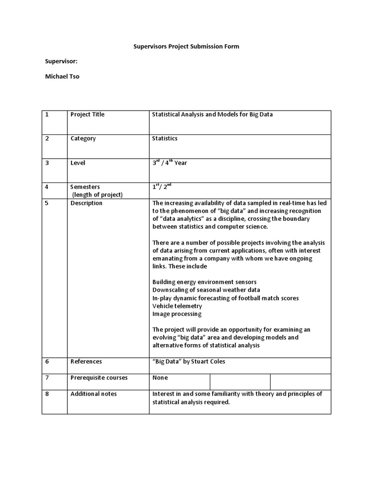 Big Data Statistical Analysis Project | PDF | Art | Computers