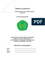 Proposal Dakwah