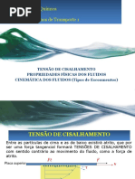 Tensão-Propriedades e Cinemática Dos Fluidos