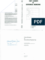 Finite Elements in Geotechnical