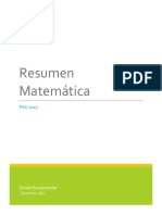 Resumen PSU Mate