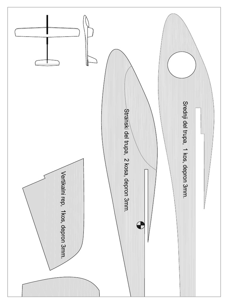 Little Depron Glider PLANS PDF PDF