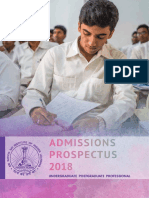 SSSIHL Admissions 2018 Prospectus Web