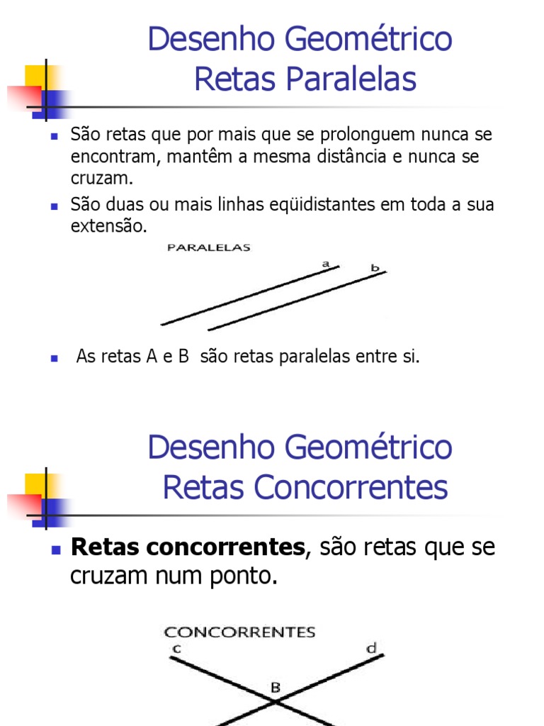 Conceitos de Geometria: Retas e Ângulos | PDF | Triângulo | Ângulo, image size:768x1024