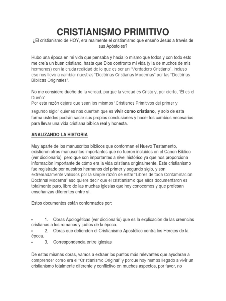 Fichas De Trabajo Sobre El Cristianismo Primitivo En Roma CRISTIANISMO