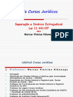 - Familia e Sucessoes 05 - Separacao e Divorcios Extrajudicial - Prof. Kikunaga - 10.11.14