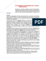 Adjudicaciones Deseadas Por Persona de La Parte Compradora