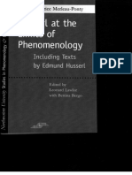 Husserl at The Limits of Phenomenology: Including Texts by Edmund Husserl