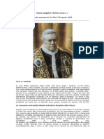 Decreto Quam Singulari Christus Amore, de S. Pio X, Estabelecendo A Primeira Comunhão Precoce