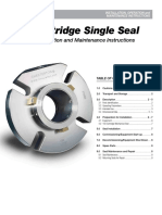 150 Cartridge Single Seal: Installation, Operation and Maintenance Instructions