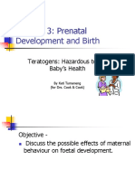 Teratogens in Preganancy