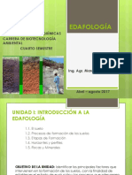 Introducción a la Edafología: Factores que intervienen en la formación de los suelos