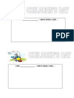 Childrens Day Fun Activities Games - 33601
