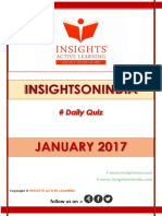 Insights Daily Quiz Jan 2017 1