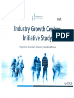 Industry Growth Centres Initiative study